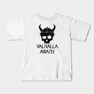 Valhalla Awaits Kids T-Shirt